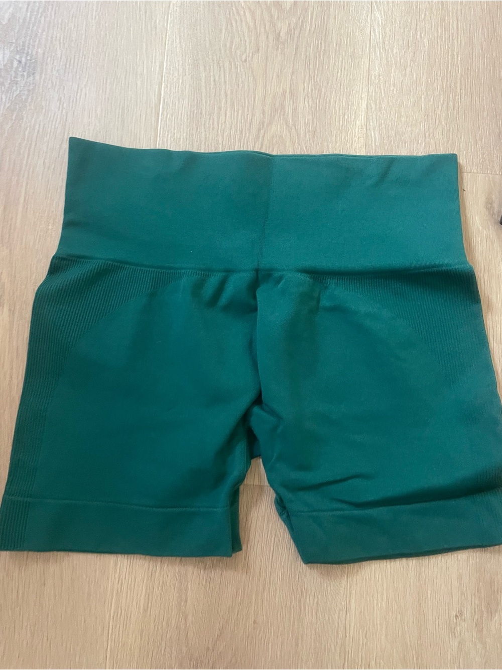 SET Active Forest Green High-Rise Seamless Bike Shorts